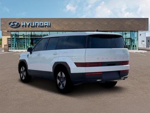 White 2026 Hyundai SANTA FE HEV SE