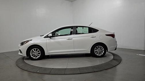 Frost White Pearl 2021 Hyundai Accent SEL