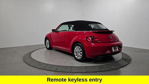 Tornado Red w/ Black Top 2017 Volkswagen Beetle 1.8T S