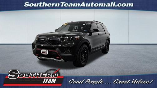 Green Metallic 2022 Ford Explorer Timberline