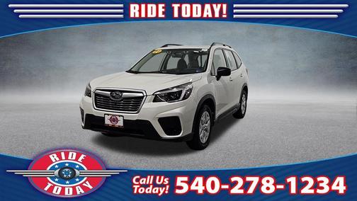 Crystal White Pearl 2021 Subaru Forester