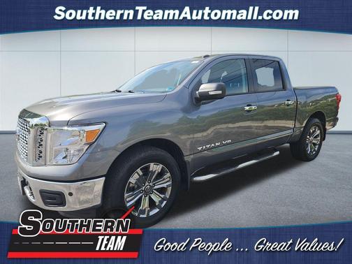 Gun Metallic 2019 Nissan Titan SV