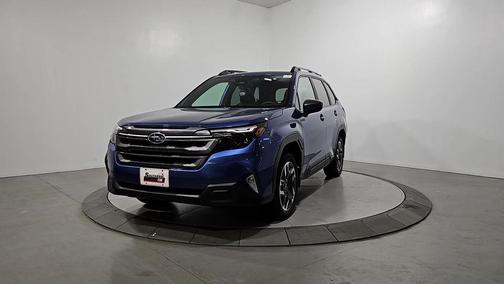 Daybreak Blue Pearl 2026 Subaru Forester Premium Hybrid