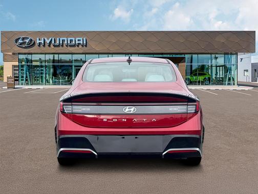 Red 2026 Hyundai SONATA SEL Sport