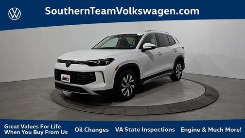 Pure White 2026 Volkswagen Tiguan 2.0T S