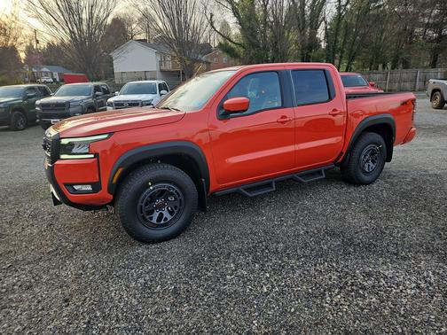 Afterburn Orange 2026 Nissan Frontier PRO-4X
