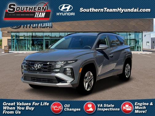 Gray 2026 Hyundai TUCSON Hybrid SEL