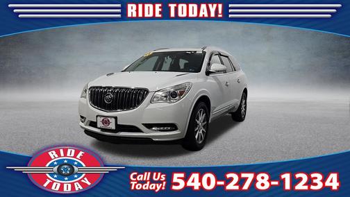 Summit White 2016 Buick Enclave Leather Group