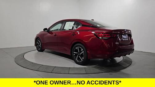 Scarlet Ember Tintcoat 2025 Nissan Sentra SV