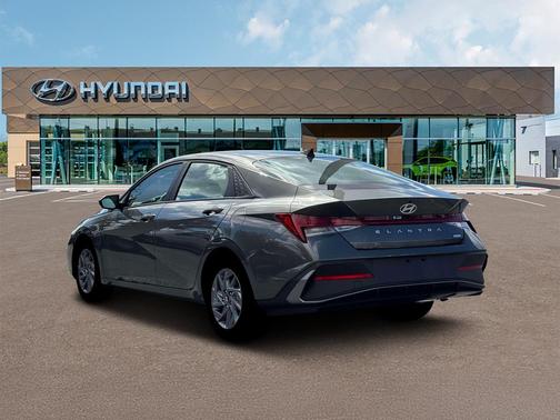 Amazon Gray 2026 Hyundai ELANTRA HEV Blue