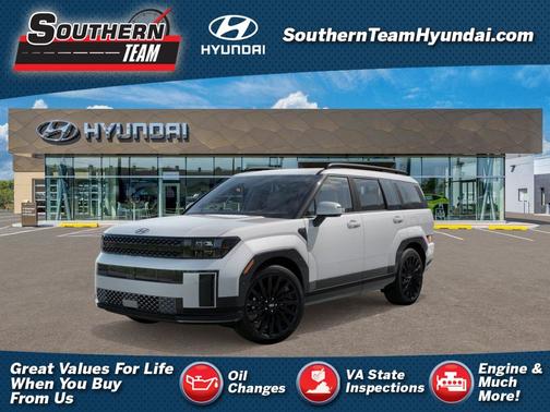 Serenity White 2026 Hyundai SANTA FE Calligraphy