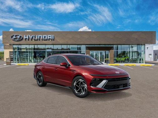 Red 2026 Hyundai SONATA SEL Sport