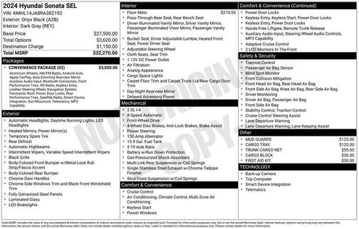 2024 Hyundai SONATA SEL