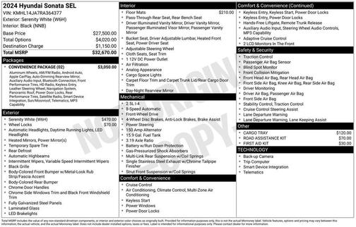 2024 Hyundai SONATA SEL