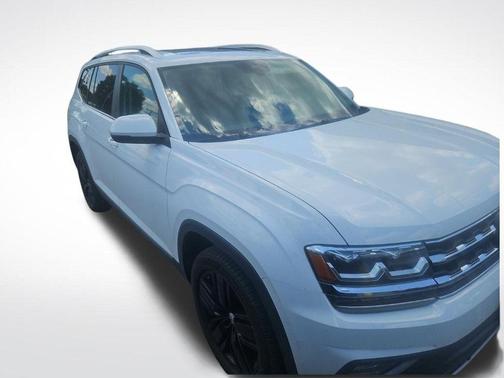 Pure White 2019 Volkswagen Atlas 3.6L SEL