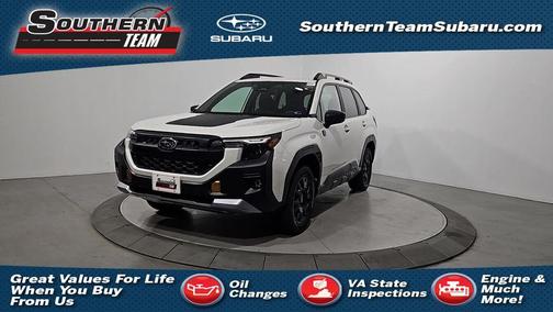 Crystal White Pearl 2026 Subaru Forester Wilderness