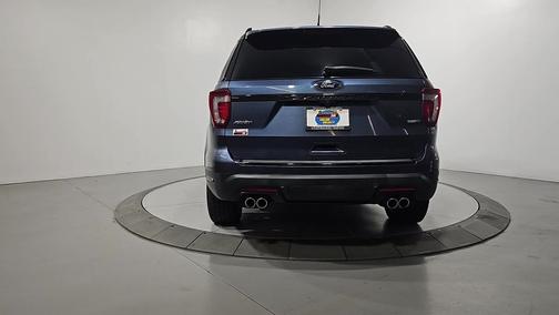 Blue Metallic 2018 Ford Explorer Sport