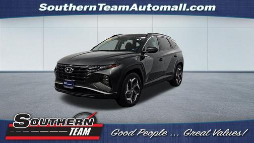 Amazon Gray 2022 Hyundai TUCSON Hybrid SEL Convenience