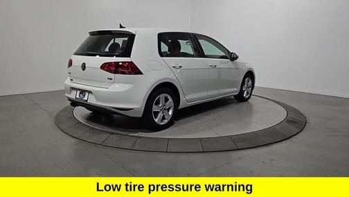 Pure White 2017 Volkswagen Golf TSI Wolfsburg Edition 4-Door