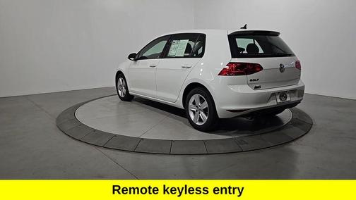 Pure White 2017 Volkswagen Golf TSI Wolfsburg Edition 4-Door