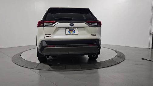 Blizzard Pearl w/Black Roof 2019 Toyota RAV4 Hybrid Limited