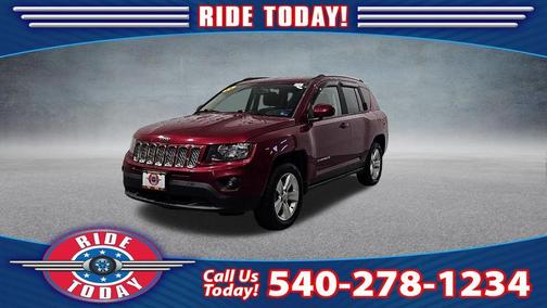 Deep Cherry Red Crystal Pearlcoat 2016 Jeep Compass Latitude