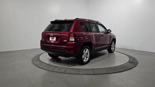 Deep Cherry Red Crystal Pearlcoat 2016 Jeep Compass Latitude