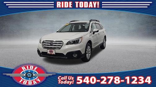 White 2017 Subaru Outback 2.5i Premium