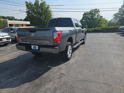 Gun Metallic 2017 Nissan Titan XD SV