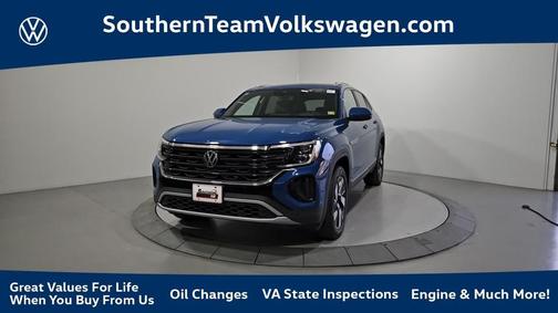 Mountain  Lake Blue 2025 Volkswagen Atlas Cross Sport 2.0T SEL