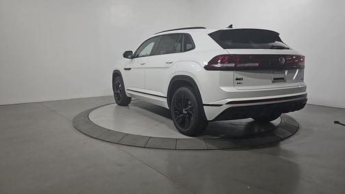Opal White Pearl 2026 Volkswagen Atlas Cross Sport 2.0T SEL R-Line Black