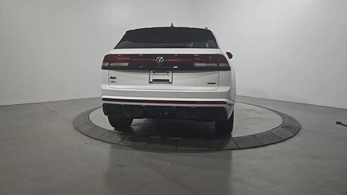 Opal White Pearl 2026 Volkswagen Atlas Cross Sport 2.0T SEL R-Line Black