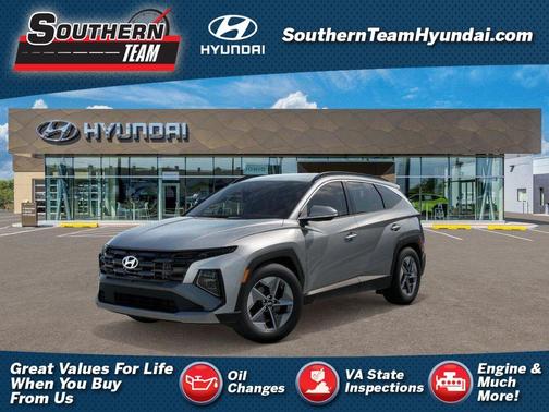 Shimmering Silver 2026 Hyundai TUCSON Hybrid SEL Convenience