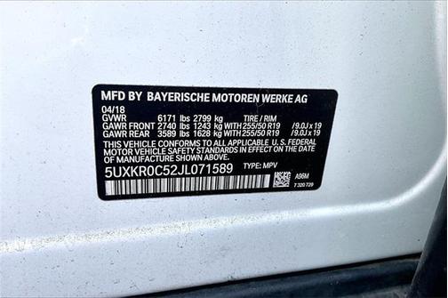 2018 BMW X5 xDrive35i