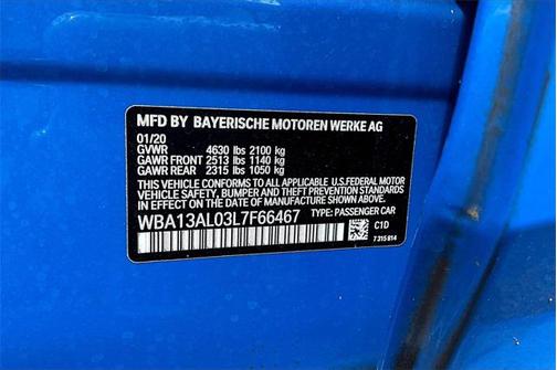 2020 BMW M235 Gran Coupe xDrive