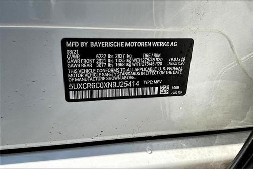 2022 BMW X5 xDrive40i