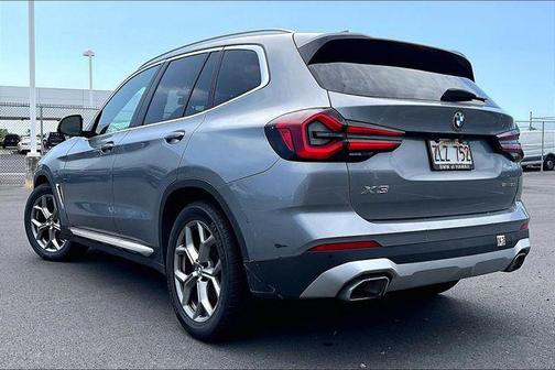 Skyscraper Grey Metallic 2024 BMW X3 sDrive30i