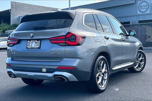 Skyscraper Grey Metallic 2024 BMW X3 sDrive30i