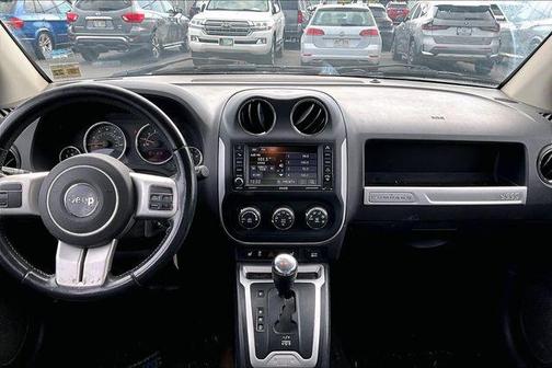 Billet Silver Metallic Clearcoat 2017 Jeep Compass High Altitude