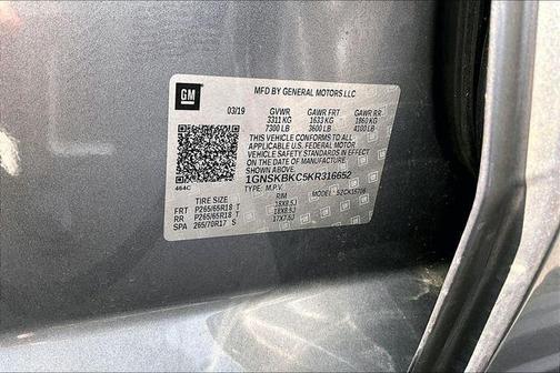 Satin Steel Metallic 2019 Chevrolet Tahoe LT
