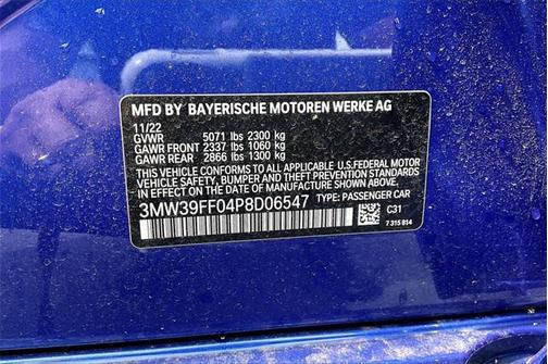 2023 BMW 330e 330e iPerformance