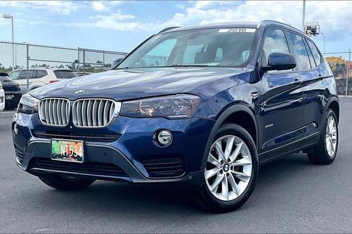 Deep Sea Blue Metallic 2016 BMW X3 sDrive28i
