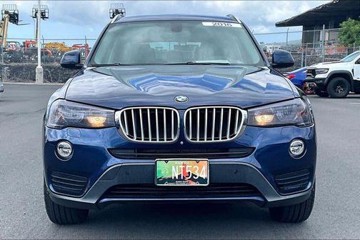 Deep Sea Blue Metallic 2016 BMW X3 sDrive28i