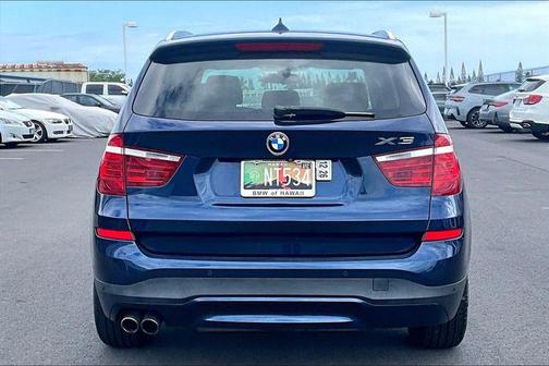 Deep Sea Blue Metallic 2016 BMW X3 sDrive28i
