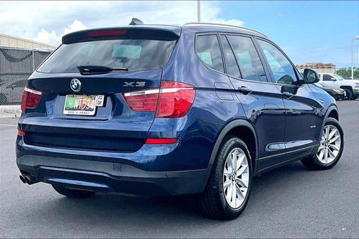 Deep Sea Blue Metallic 2016 BMW X3 sDrive28i