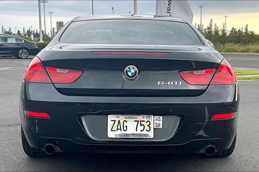 Black Sapphire Metallic 2012 BMW 640 640i