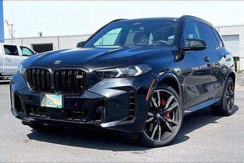 Black Sapphire Metallic 2025 BMW X5 M60i