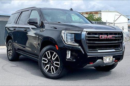 Onyx Black 2022 GMC Yukon 4WD AT4