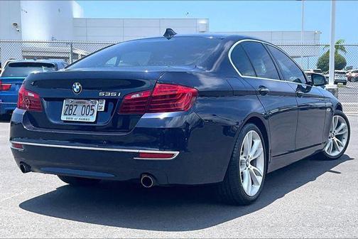 Imperial Blue Metallic 2014 BMW 535 535i