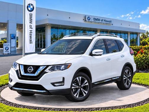 Pearl White 2017 Nissan Rogue SL